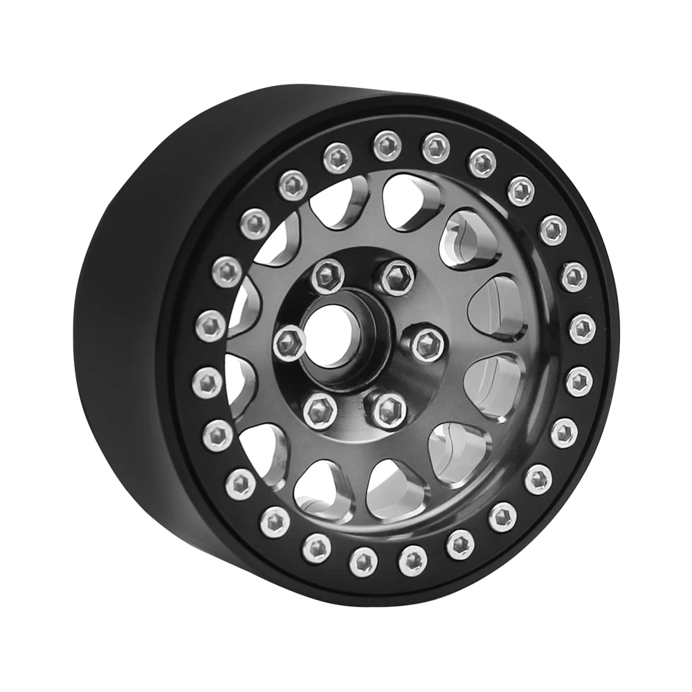 Metall 1,9 Beadlock Felgennabe für 1/10 Hsp Redcat Rc4wd WRAITH Tamiya Axial SCX10 D90 HPI RC Auto Ersatzteil