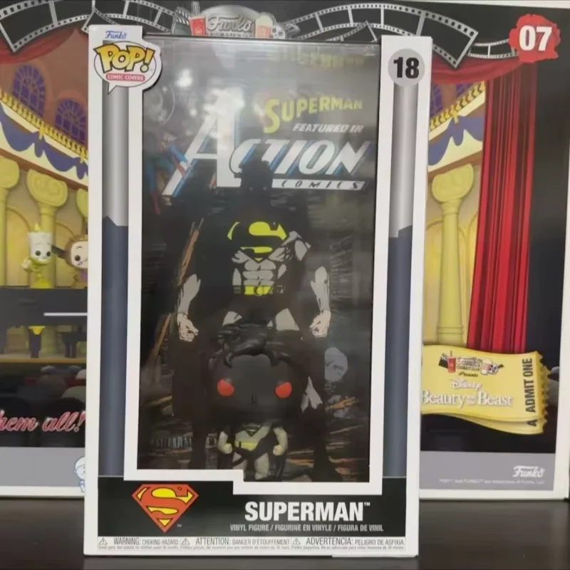 Funko Pop Dc Figure Cyborg Supermanhnstn Superman Vinyl Comic Cover Sculpture Doll Collect Souvenirs Limited Edition Gift Toys - Image 3