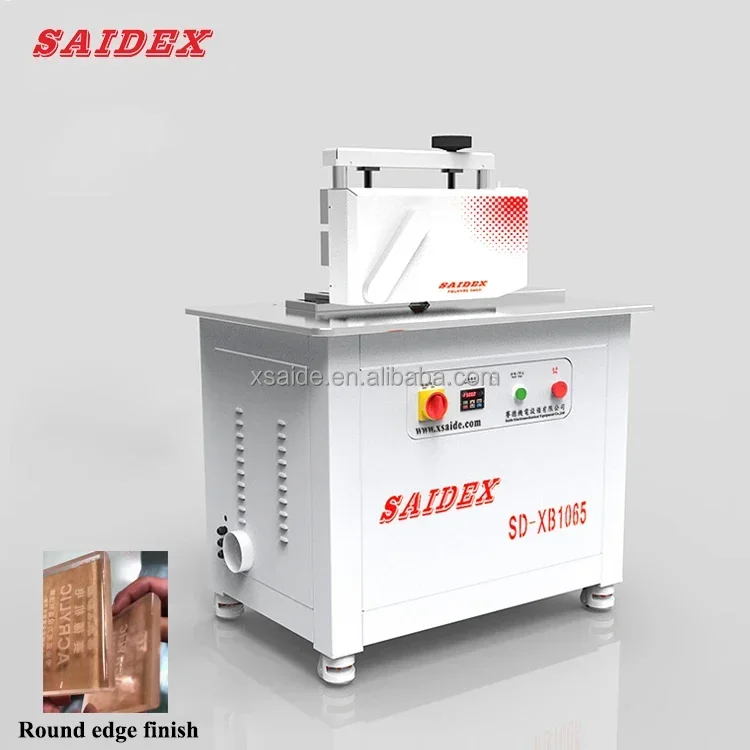 SD-XB1065 Automatic Feeding For Plexiglass 300Kg Round Edge Trimmer Electric Acrylic Chamfering Machine