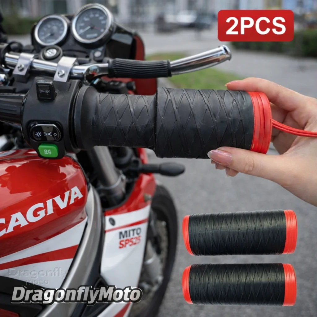 

Силиконовые чехлы на руль мотоцикла для Cagiva Mito 50 125 Mito sp525, самосжимающиеся, нескользящие, для мотоциклов