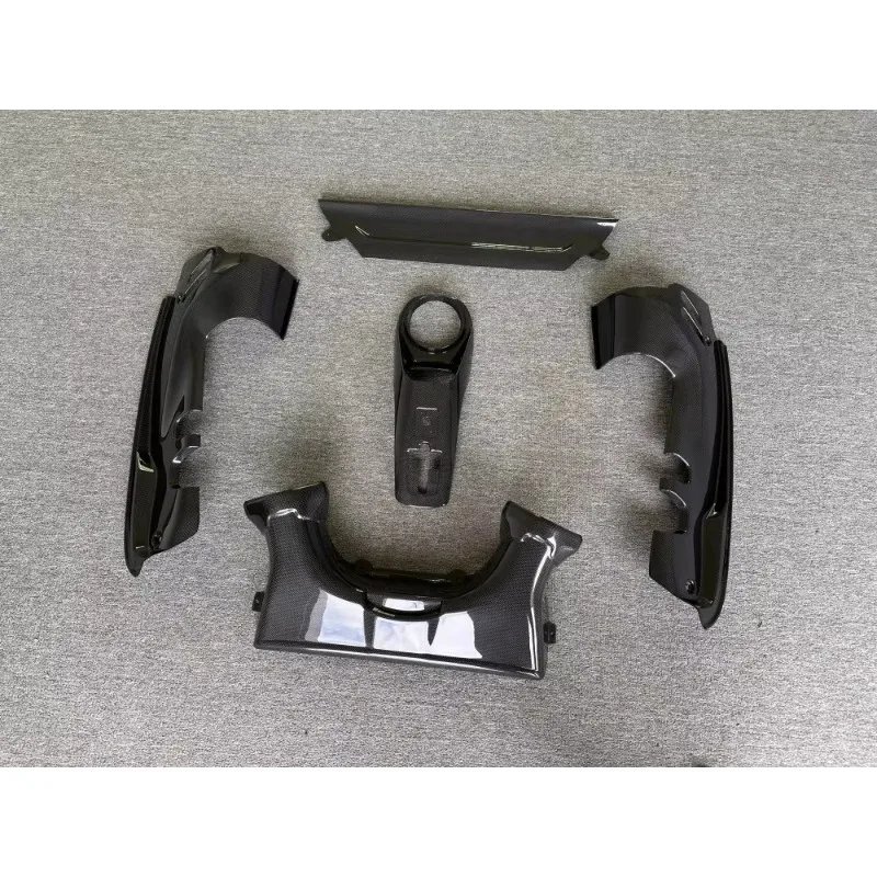 High Quality OEM Style 3K Dry Carbon Fiber Engine Compartment Cover Kit for 488