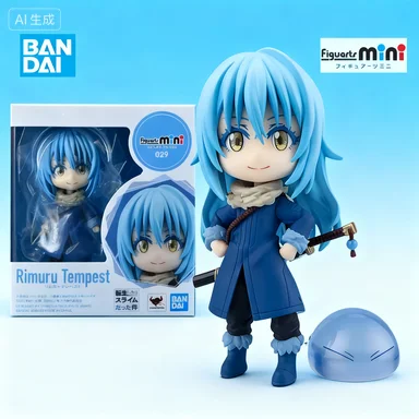 

Bandai Original MODEL KIT Figuarts Mini Rimuru Tempest Character Model Toy Gift Collection