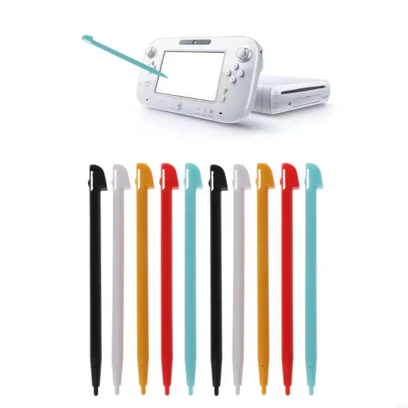 781E Hot Sale 10Pcs/lot Muticolor Handheld Video Game for Touch Pen Sensitive For for Wii WIIU GamePad High Sensiti