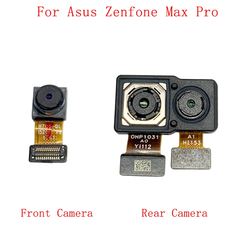 

Rear Back Front Camera Flex Cable For Asus Zenfone Max Pro M1 ZB601KL Main Big Small Camera Module Replacement Parts