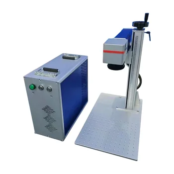 Large Format Mopa Metal plastic 20w 30w 3d Fiber laser marking engraving machine portable 100w 50w