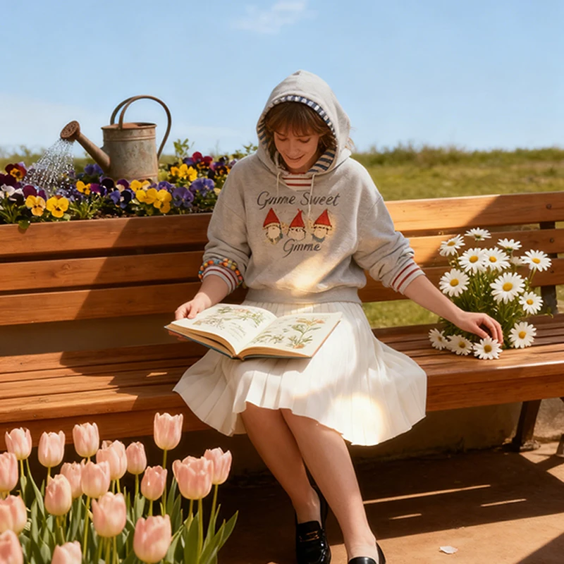 Sweat à capuche Harajuku pour femmes, polyvalent, basique, coupe ample, pour usage quotidien décontracté, pull essentiel Y2K, bloc de couleurs noir et blanc