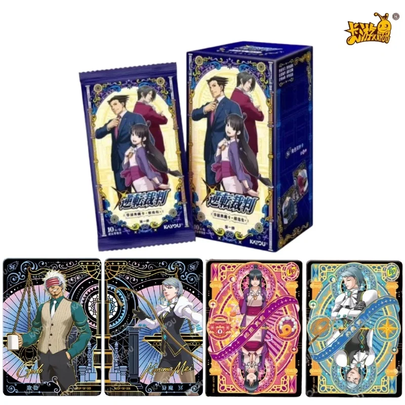 

KAYOU Official Kayou Ace Attorney Gorgeous Collection Vol.1 Premium Pack Full Box CardsAnime Peripheral Collection Card
