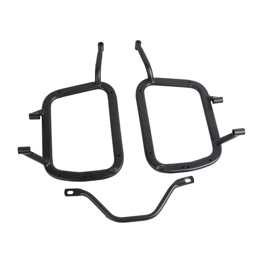 

Motorcycle Accessories Tail Box for 525 Aluminum Alloy Black Side Frame Waterproof Side Box Quick Release Top Case Rack