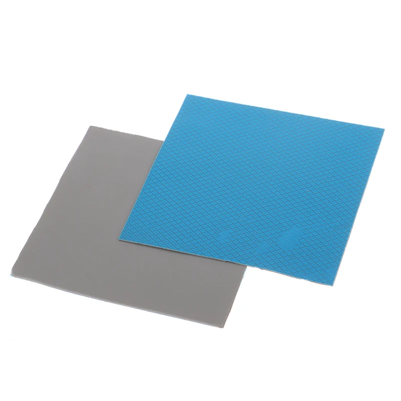 8W 12 17 20W 100x100mm Thermal Pad Conductive Silicone for GPU CPU Heatsink Efficient Cooling Pad
