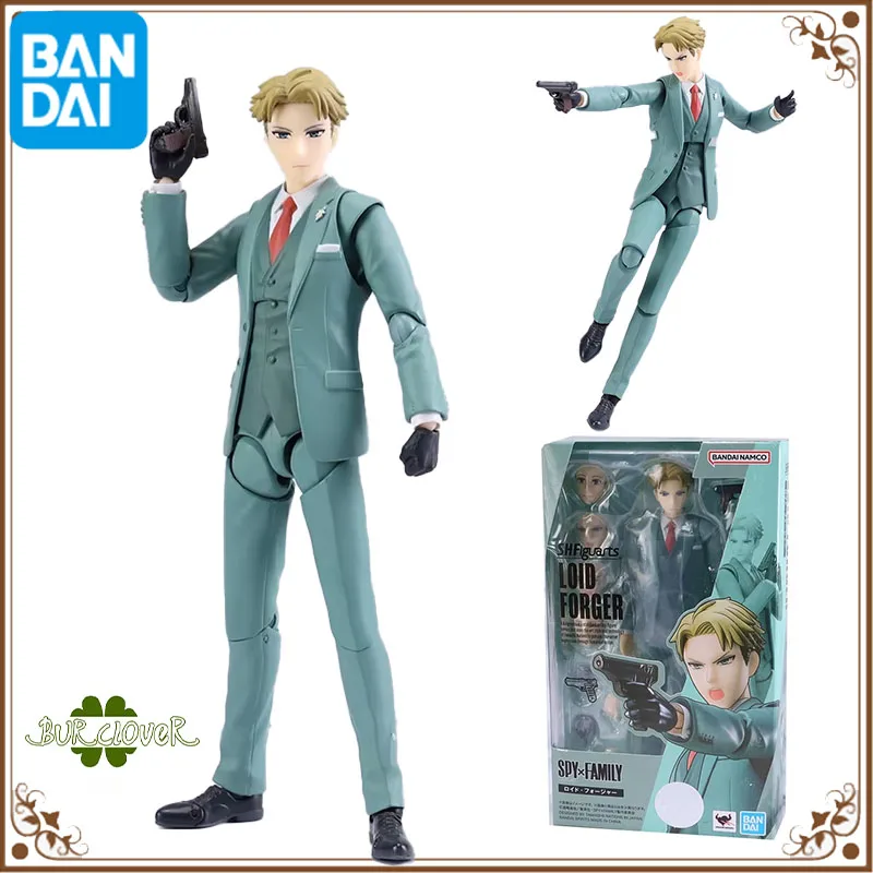 BANDAI Original SHF SPYxFAMILY LOID FORGER Anime Figure Action Figure ToysFor Boys /Girls /kids /christmas Gift