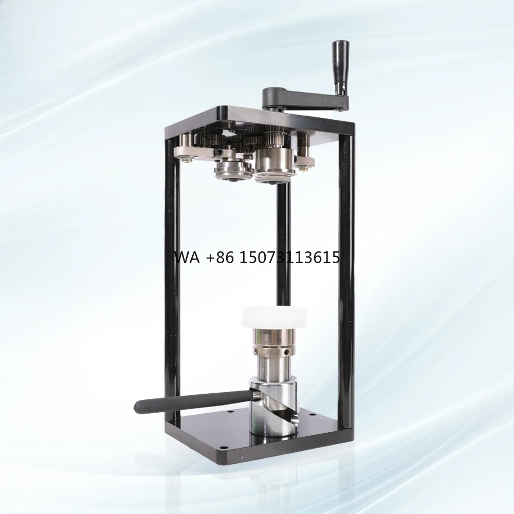 New Design Pure Manual Can Seamer for 200ml/250ml/330ml/500ml/650ml Rotary Bottles Tin Aluminum Pet Can Sealer Machine