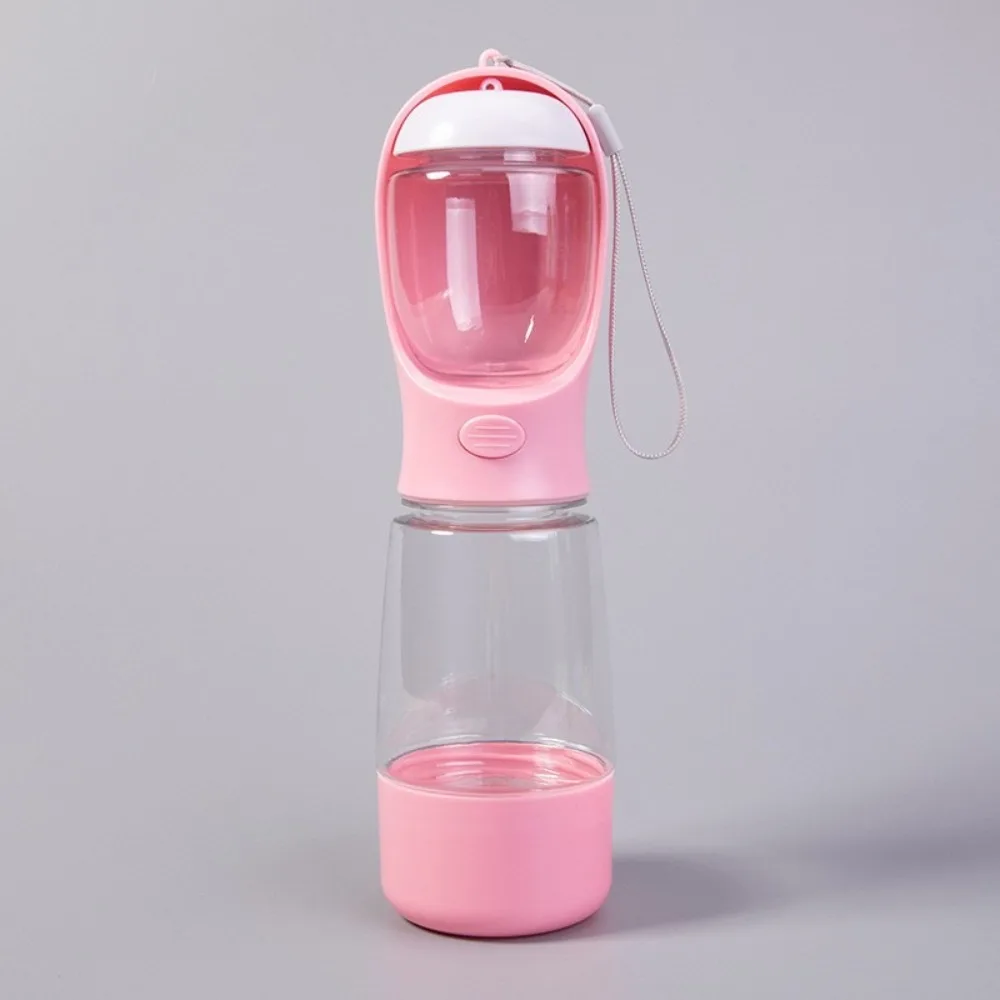 

Travel Pet Cup 3 in 1 Pet Outdoor Companion Cup Leak Proof Plastic Dog Food Dispenser Portable Pet Water Grain Cup Dog Walking