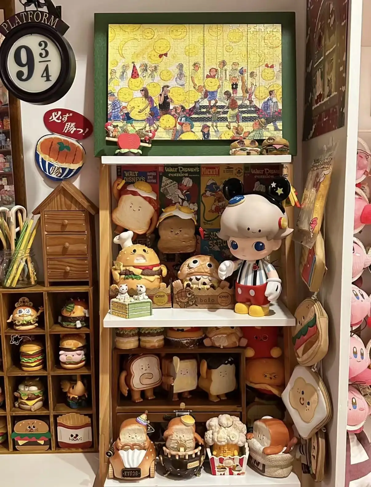 POP MART MEGA JUST DIMOO 400% Mickey Mouse Series Kawaii Anime Action Figure Blind Box Mystery Surprise Collectible Toy