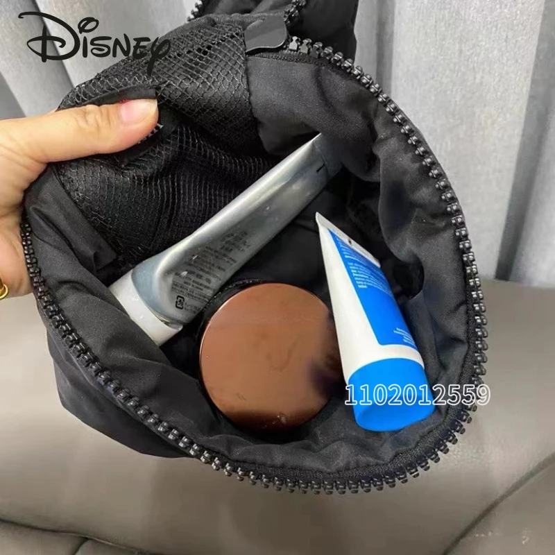 Disney Mickey New Cosmetic Bag Fashion Portable Makeup Bag High Quality Cartoon Fashion Travel Storage Bag Large Capacity