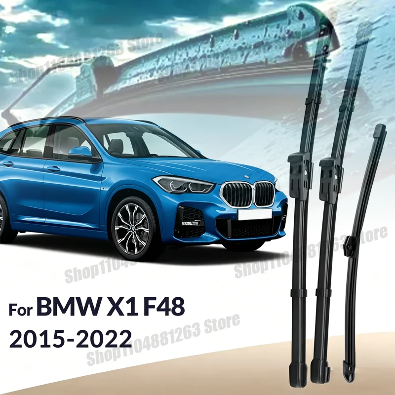 

Front & Rear Wiper Blades For BMW X1 F48 2015-2022 2016 2017 2018 2019 Wiper Windshield Windscreen Window Brushes 26"+16"+14"
