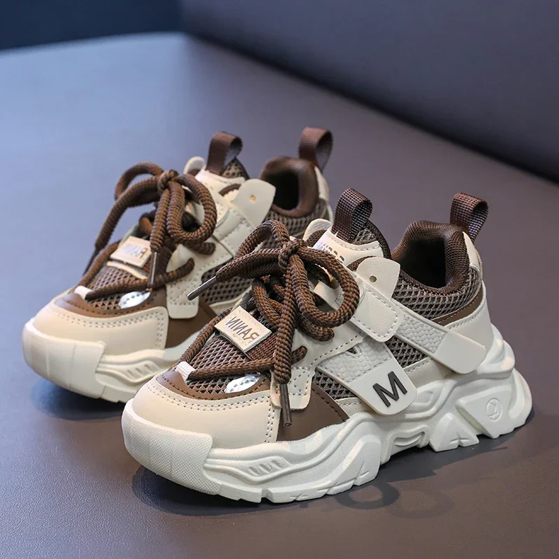 

Детские спортивные кроссовки для бега для мальчиков и девочек, модная классическая весенне-летняя школьная обувь унисекс, размеры 22–37 лет, дышащая детская повседневная обувь