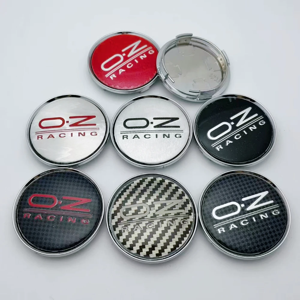 

4pcs 63mm 58mm OZ O.Z Racing Logo Emblem Badge Car Wheel Center Cap Wheel Hubcap Rims Dust Cover M592 Car Styling Accessories