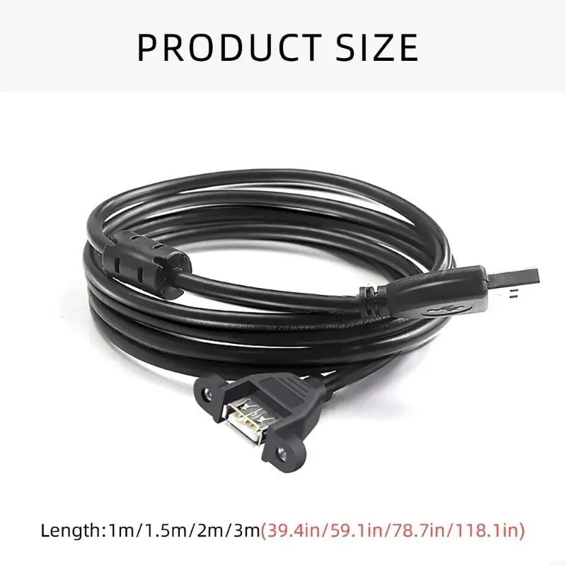 Cáp truyền dữ liệu USB 2.0 tốc độ nhanh với chiều dài nghe 100-300cm