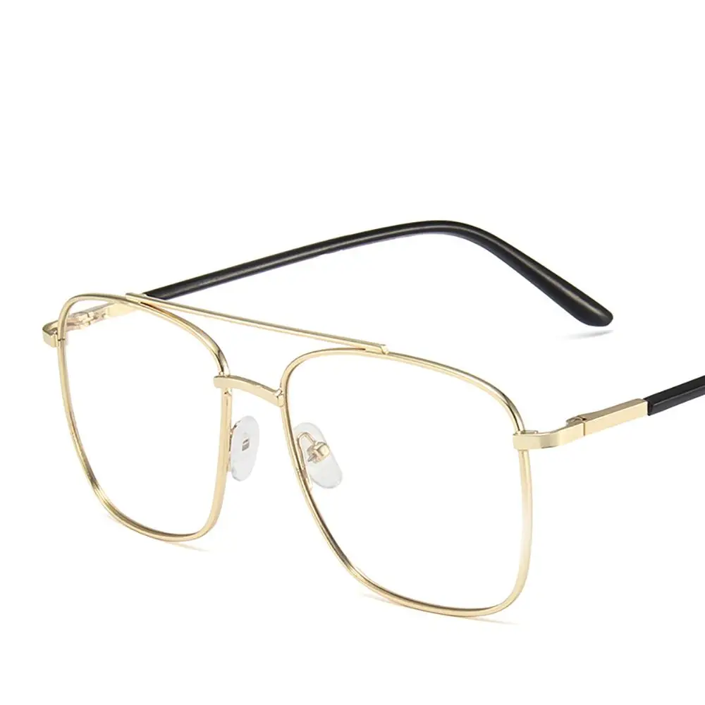

Glass Eyewear Optical Metal Frame Spectacles Blocking