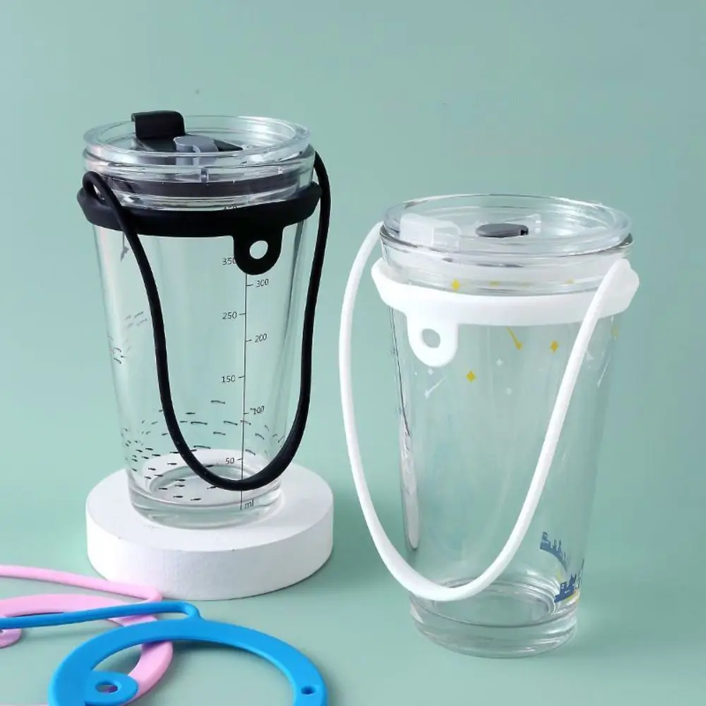 Multi-Functional Drink Carrier Strap Portable Silicone Water Bottle Sling Reusable Cup Accessories Drink Bottle Carrier Holder