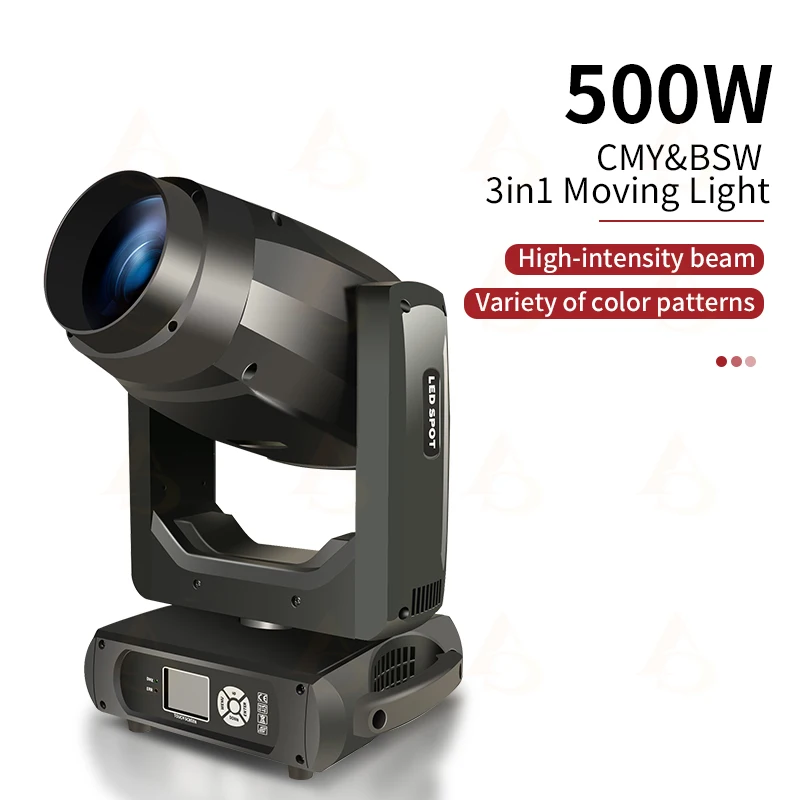 

LED 500w Moving Head Light with CTO CMY 500w CMY Beam Spotlight Effect BSW Concert Wedding Stage Performance Professional