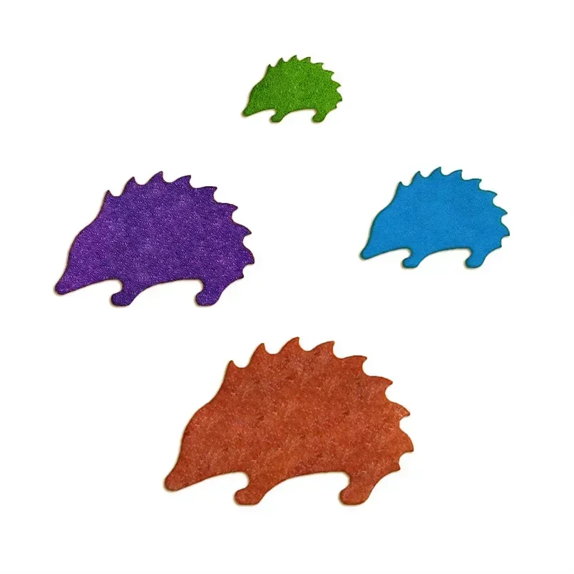 Four Specifications Cartoon Animal Image,Little Hedgehog,Plastic Molds,Cake Fondant Tools,Cookie Sushi and Fruits Cutters