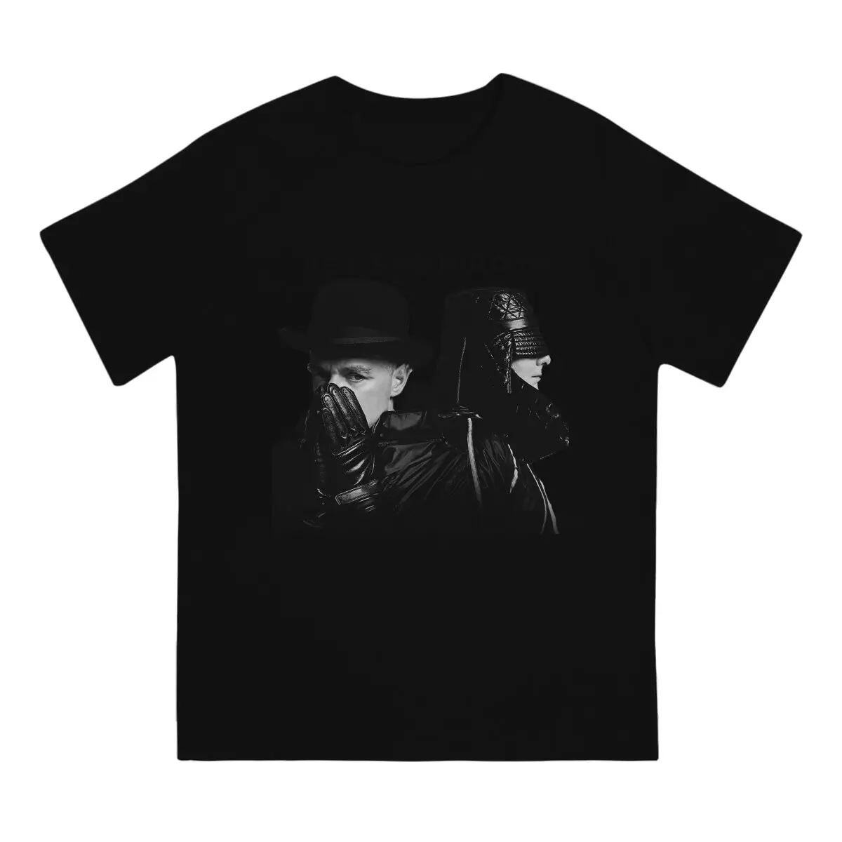 Pet Shop Boys Men's TShirt Pet Black Dreamworld Tour 2023 Distinctive T Shirt Graphic Streetwear Hipster