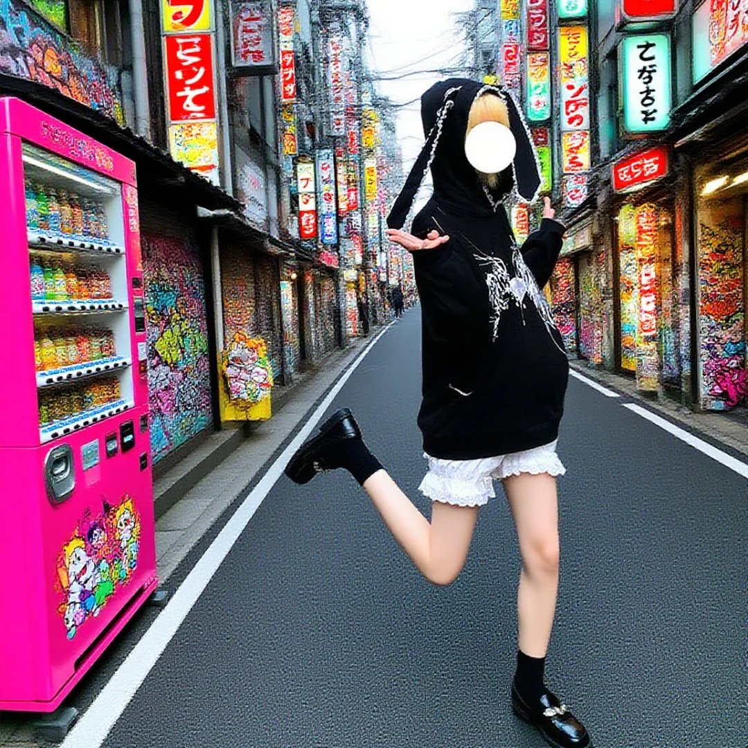 2025 Autumn Street Fashion Letter Inlaid Diamond Pattern Zipper Gothic Y2K Clothing Hoodie Women's Fashion Trend Oversized Casua