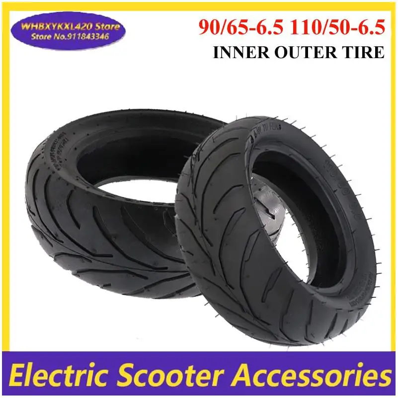 

11 Inch Tire 90/65-6.5 110/50-6.5 Tyre for 47/49CC Mini Motorcycle Front and Rear Wheel Parts