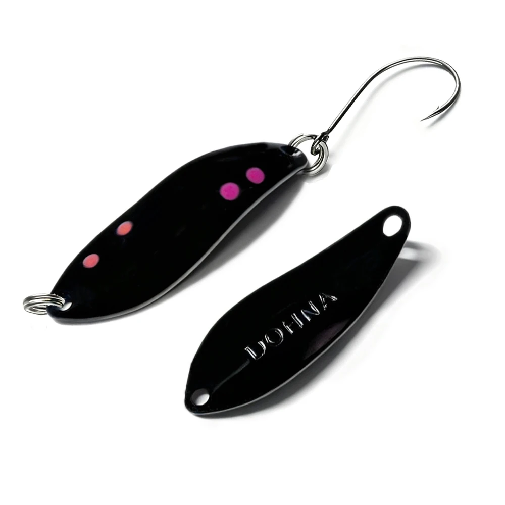 Dohna 1 Stück Peche Leurre Pesca 3,8g 38mm Bunter Löffelköder Spinne Rbait Kupfer Metall Angelköder für Forelle, Hecht, Barsch, Lachs – Detail 13