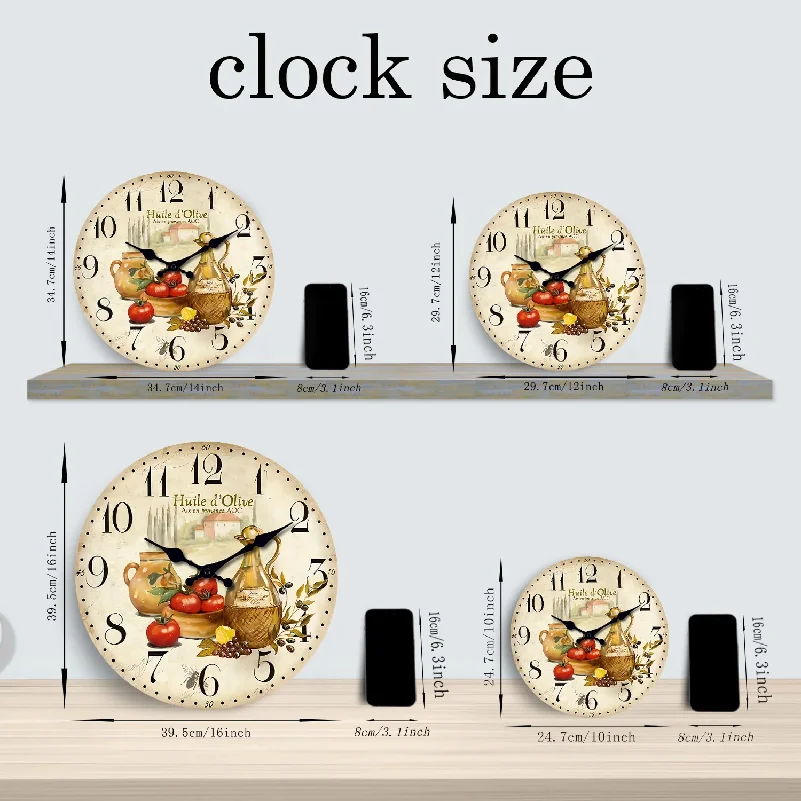 Orologio da Parete in Legno St - Resin Art Wall Clock recensione e prezzo