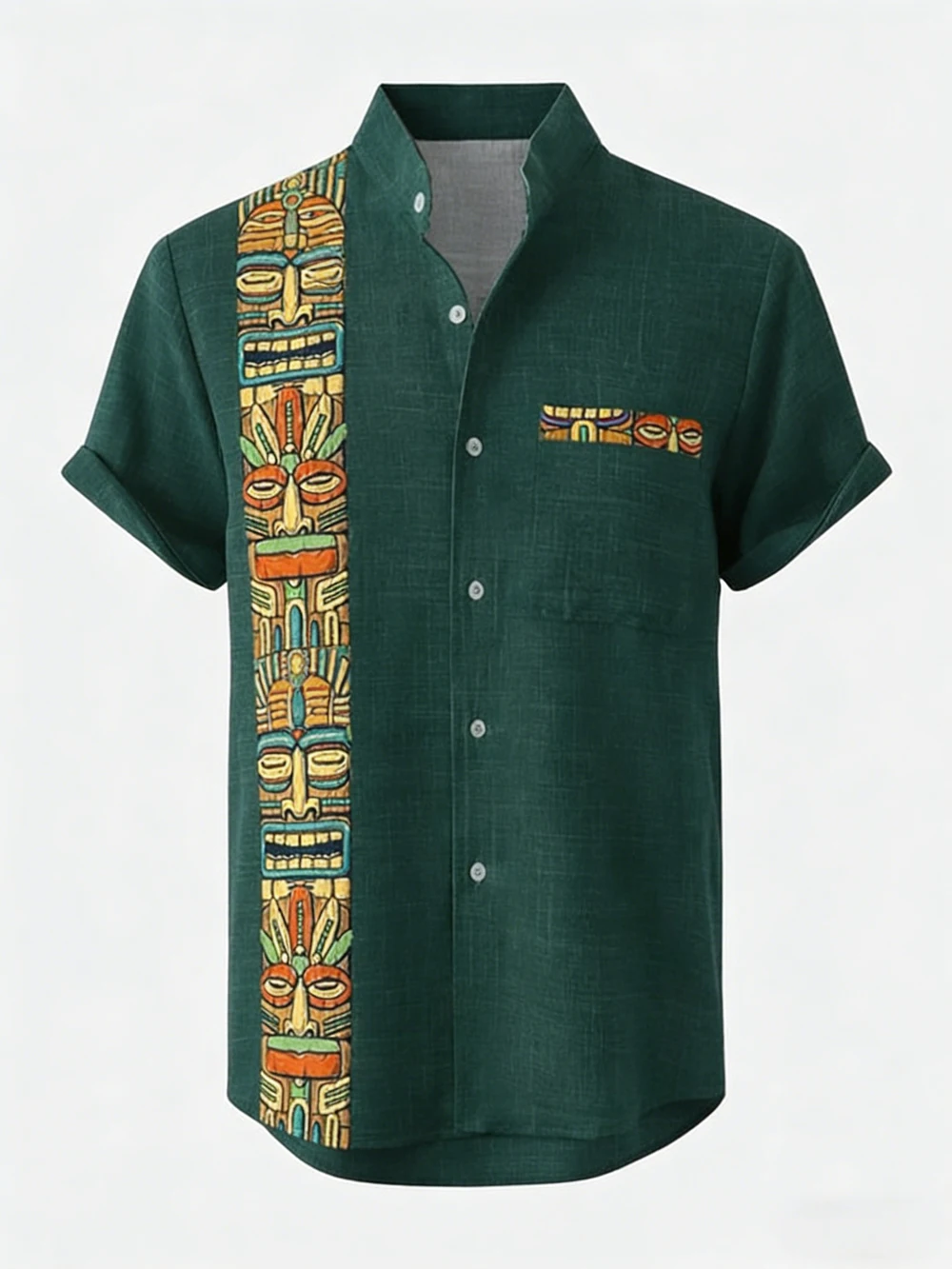 

Men's New Simple Business Long Sleeve Shirt Curved Colorful 3D Printed Shirt Hawaii Vacation Social Party Men's Clothes for You