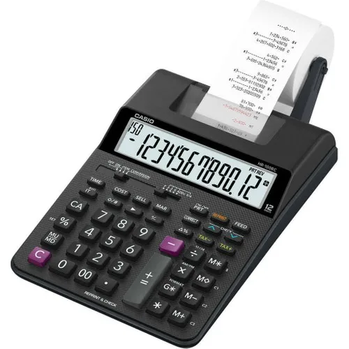 Casio Calculator Lane Hr-100Tm-Rc 12 Households