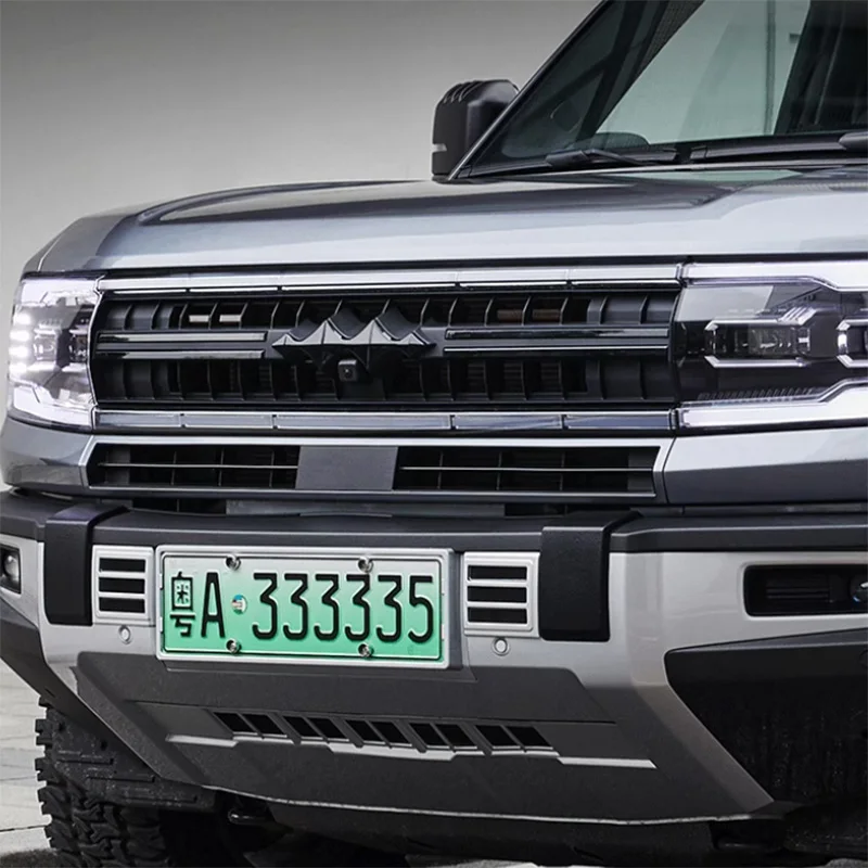 For Byd Equation Leopard 5/8 2024 2025 Car Black Badge Car Logo Front and Rear External Accessories