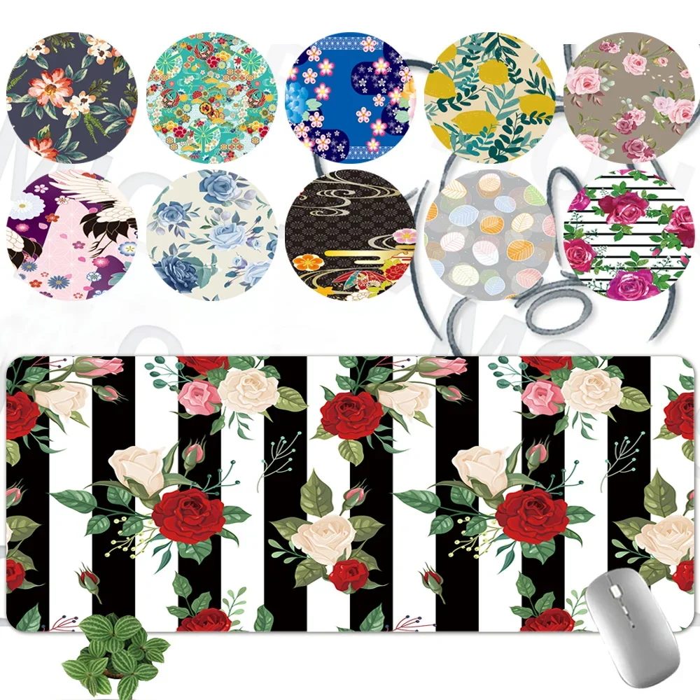 Игровая компьютерная клавиатура Коврик для мыши с изображением Большой 30x60 см 30x80 см из PU искусственной кожи Водонепроницаемый Творческий ц...