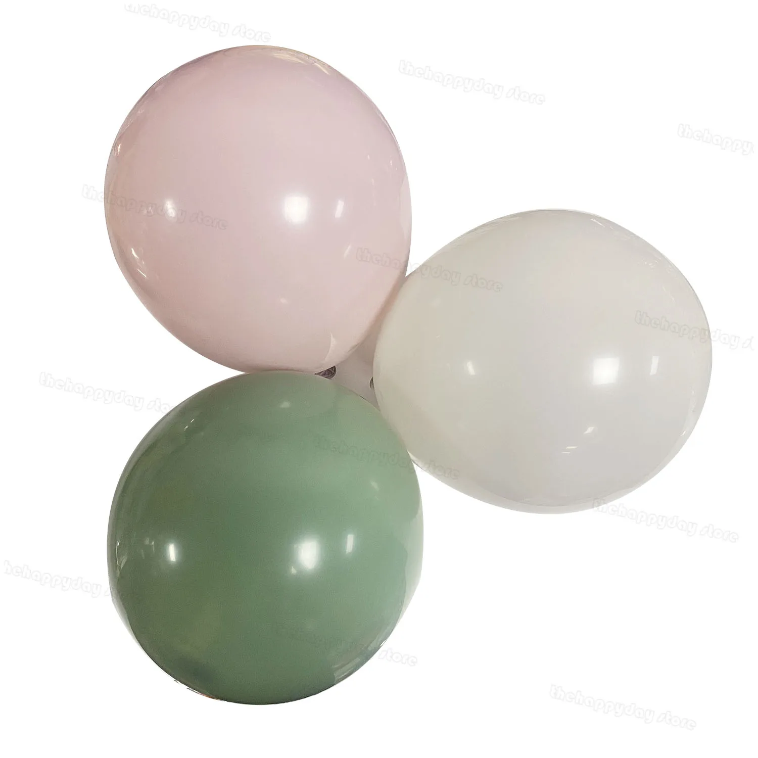 167 Stück Salbeigrüne staubige rosa Luftballons Bogengirlande Kit Boho Geburtstagsballons Hochzeit Babyparty Taufe Geschlecht offenbaren Dekor – Detail 40