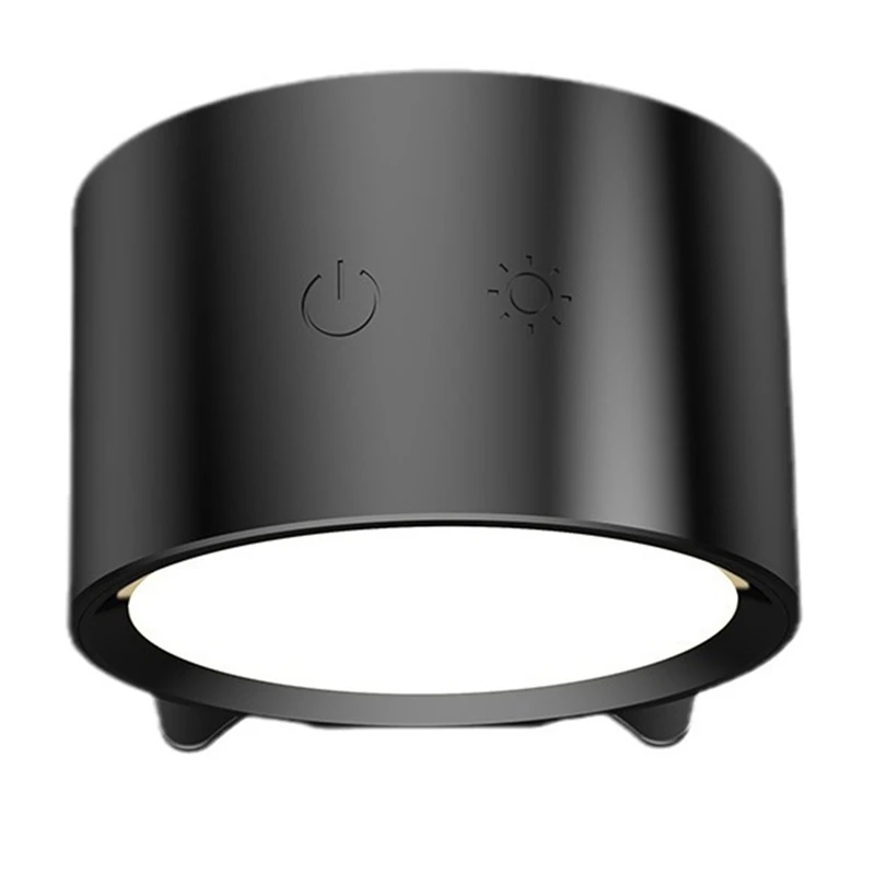 

HOT! LED Wall Sconces Light - Touch Control, Double Head, 360° Rotatable, 3 Color Modes, Wireless Night Lights For Bedroom
