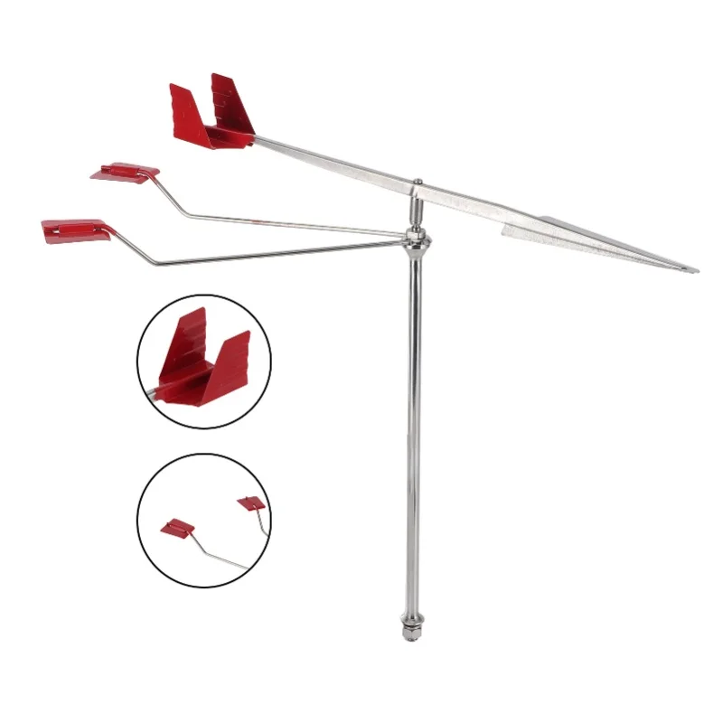 Marine Weather Vane Wind Direction Indicator 304 Stainless Steel For Yacht Boat Sailing view 5