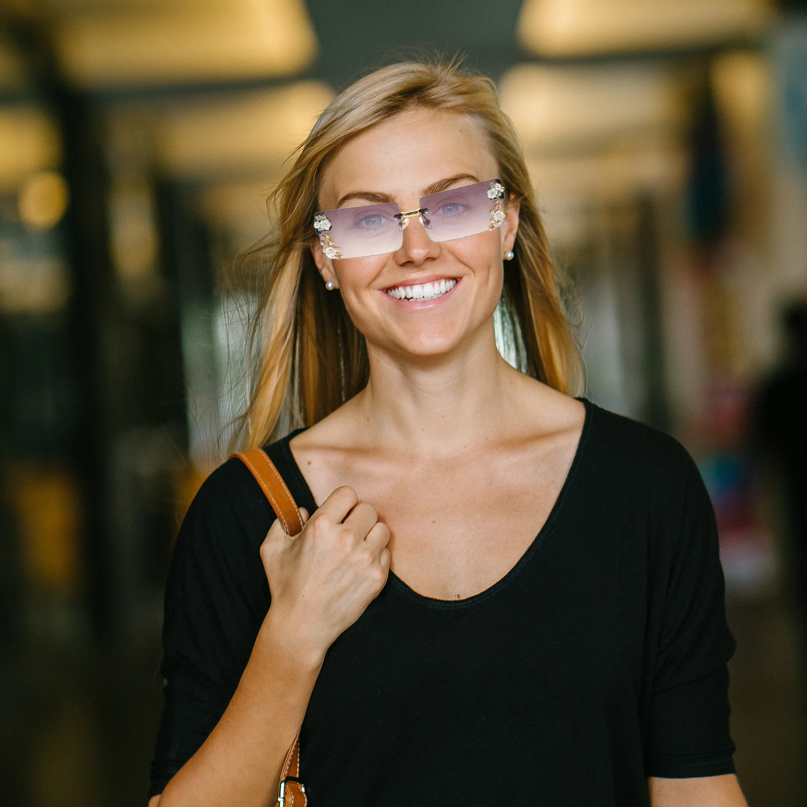 

Sunglass Stylish Decorative Sunglasses Women Dancing Party Sunglasses for Stage Prop Female Summer Eyewear