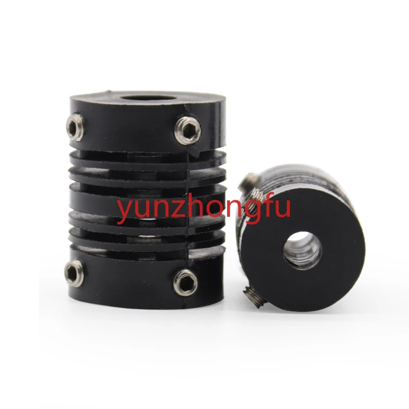 

Elastic nylon plastic coupling connection encoder coupler top-tight coupling inner hole 4mm/6mm/8mm