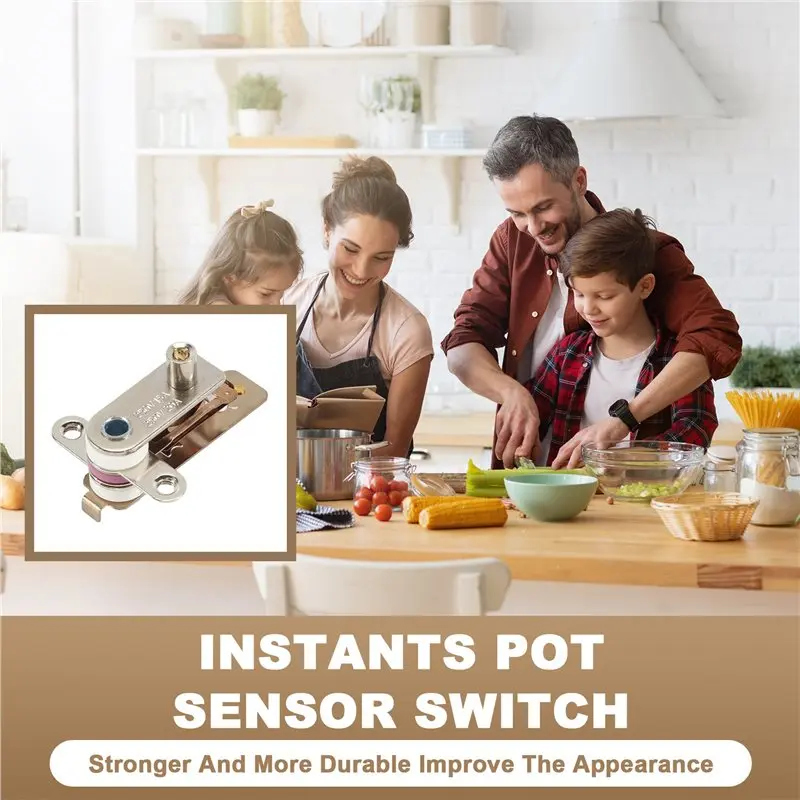 Gen Basic 10A Electric Cooker Rice Thermostat Temperature Control Switch Electric Pressure Cooker Pressure Switch
