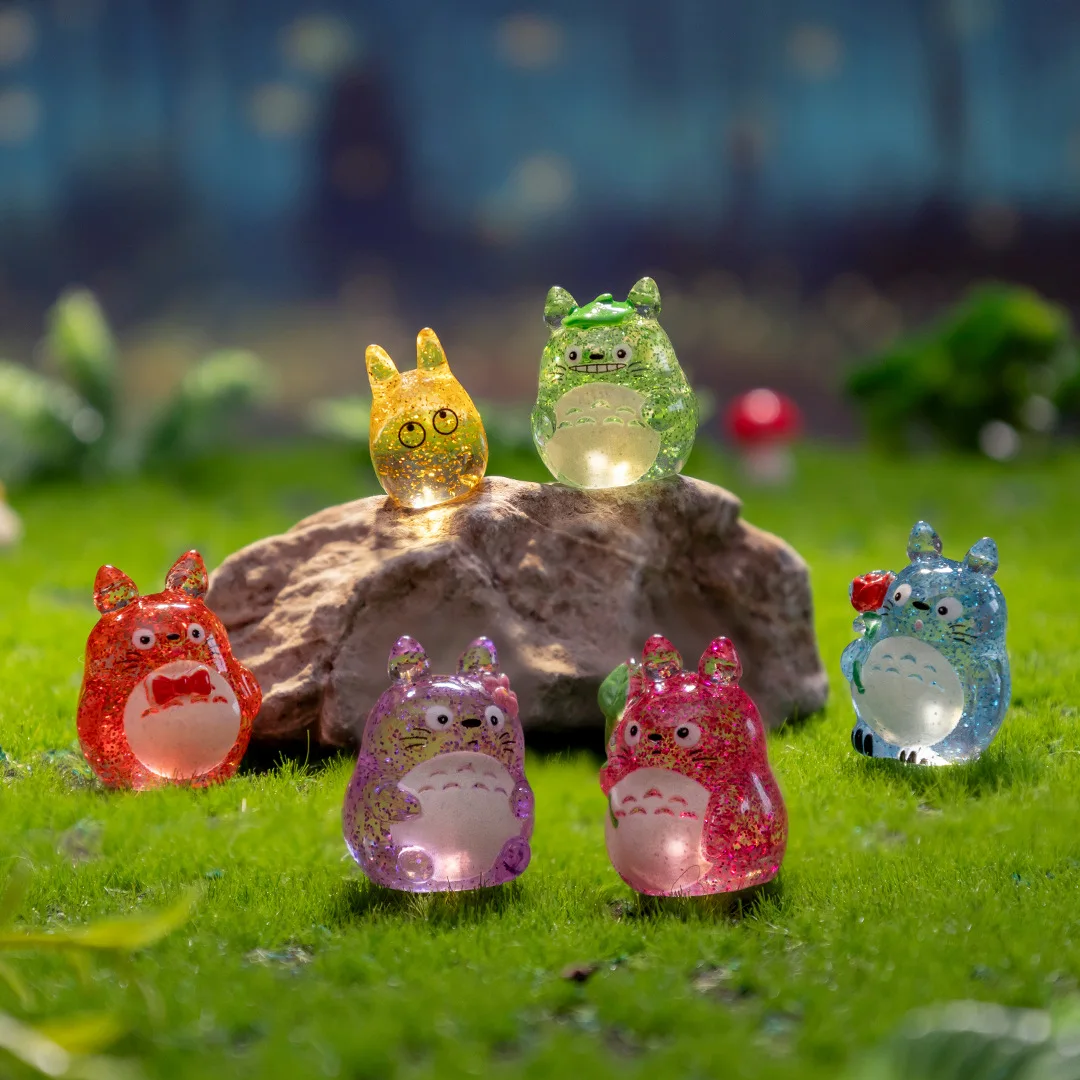 100pcs Kawaii Mini Cartoon Glitter Cat 3D Resin Animal DIY for Keychain Jewelry Scrapbook Dollhouse Accessories