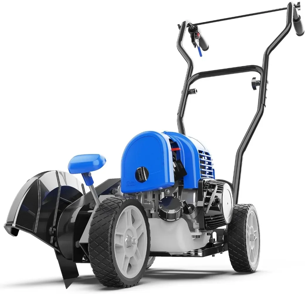 

Sidewalk Edger Lawn Tool Gas 31cc, The Handle Is Ergonomic and Comfortable To Use,Blue,Suitable for Courtyard Garden