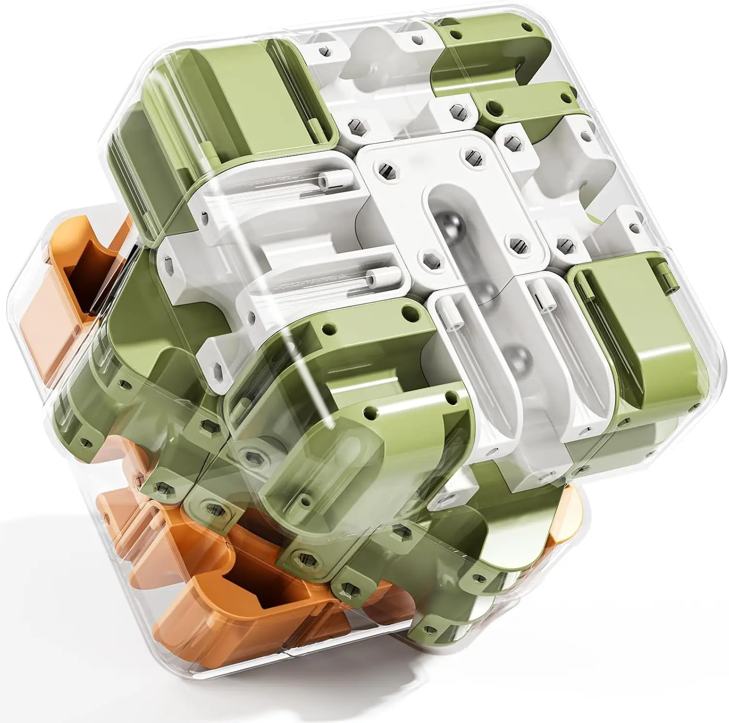 

3D Cube Puzzle Game for Kids 5-12, Color Matching Educational Toy, Brain Teaser for Boys Girls