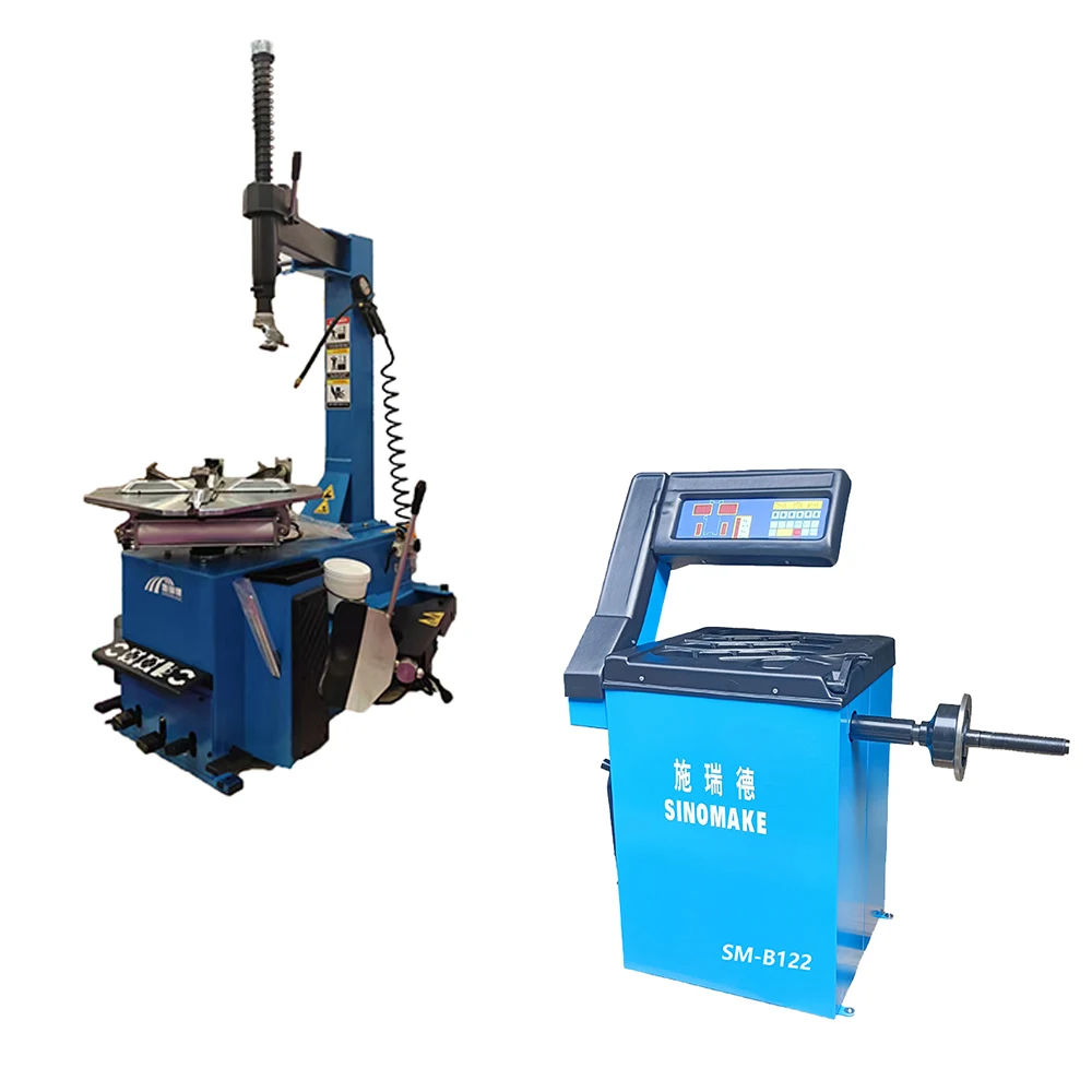 

Economical Tyre Changer Machine Wheel Balancer Combo Wheel Repair Machine