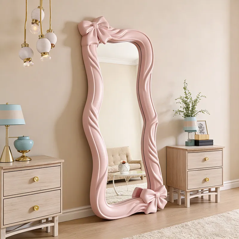 

Nordic Cheap Cute Mirrors Full Body Wall Big Living Room Decorative Mirrors Design Princess Dekoracyjne Lustra Home Decor Items