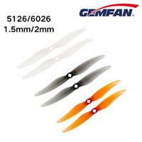 5126 6026 FPV FreeStyle Propeller 2 Blade Gemfan 1.5mm/2MM Props 5inch 6inch for RC Long Range Racing Drone Quadcopter 6Pair/12P