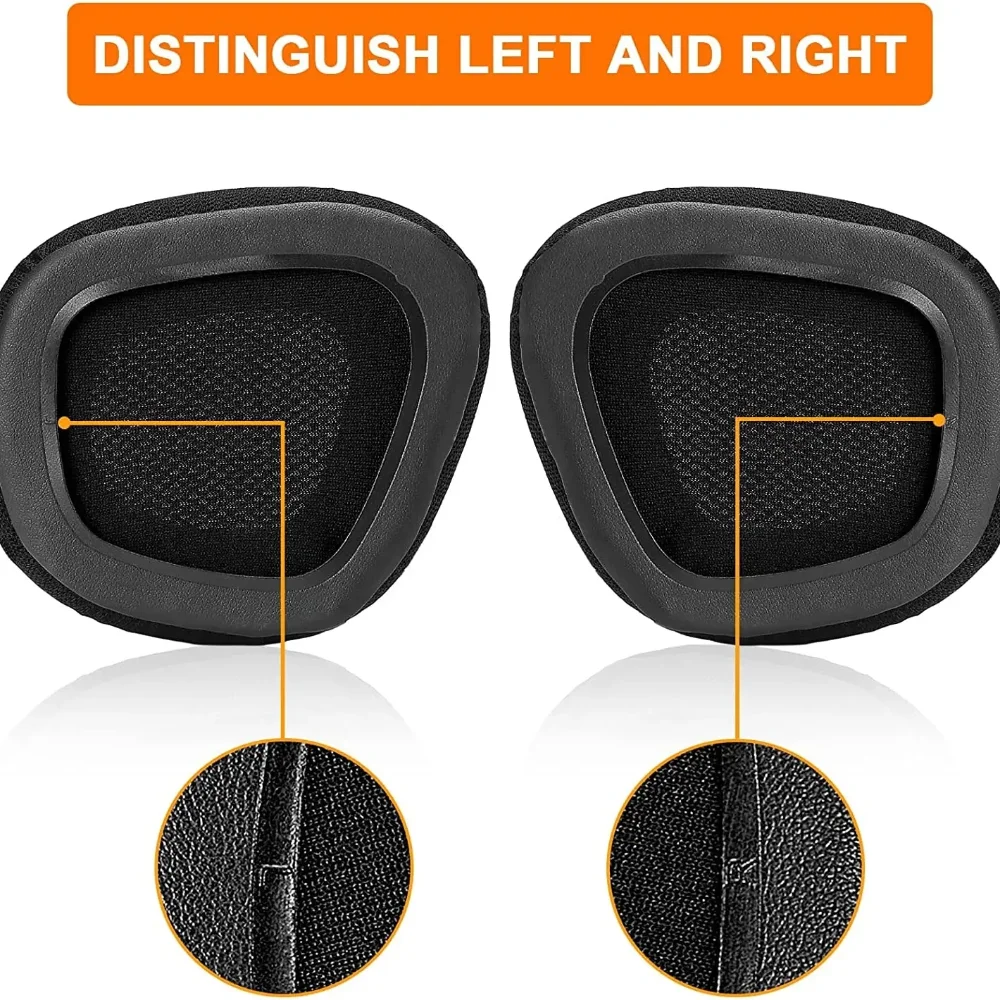 Almohadillas de repuesto para diadema, cojines para Corsair Void pro/pro RGB/Void Pro RGB SE/Void Pro Elite/RGB, auriculares inalámbricos para juegos