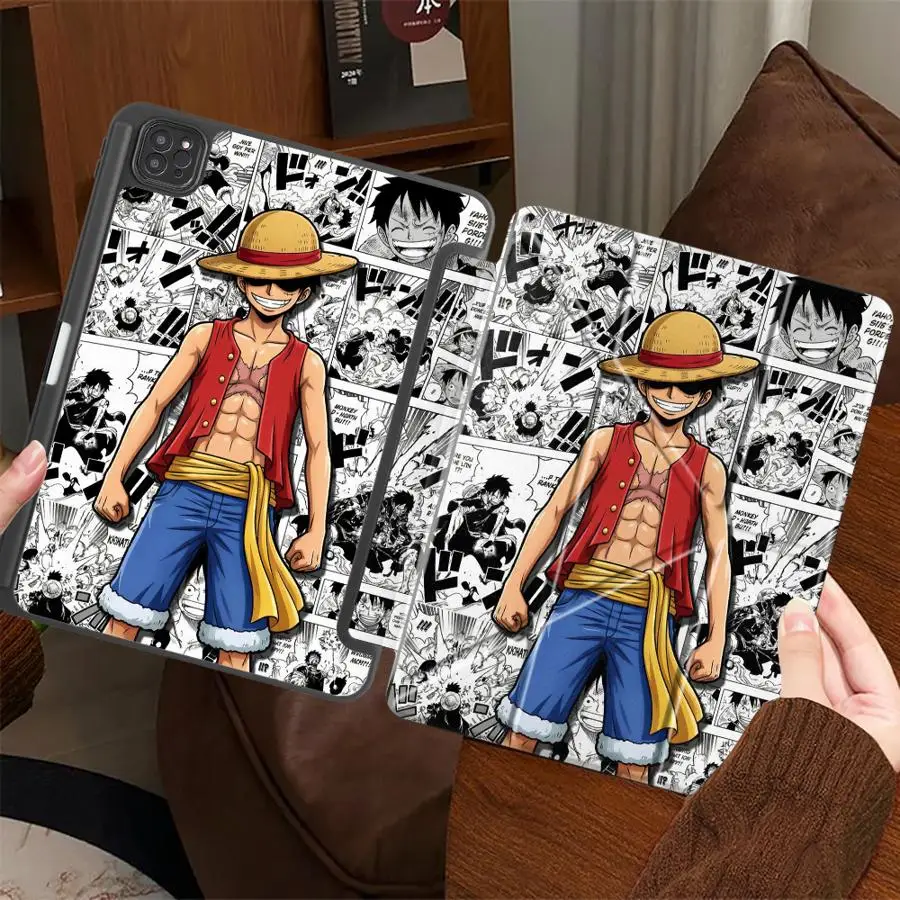 ONE PIECE Luffy Tablet Case for iPad Pro Air 11-12.9 inch