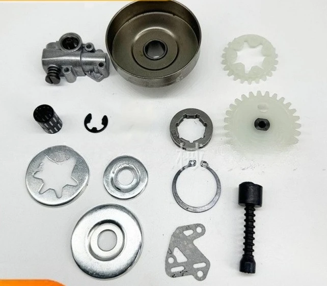 Oil Pump Filter for Chainsaw 3/8 Chain Turbine, Compatible with MS380/MS381/038 Garden Tool Accessories